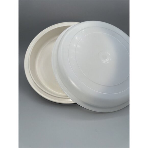 Vintage Tupperware Ultra 21 Quiche Pan With Lid 1766-1 - Picture 1 of 4